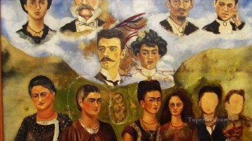 Frida Kahlo Painting - frida feminismo familiar Frida Kahlo